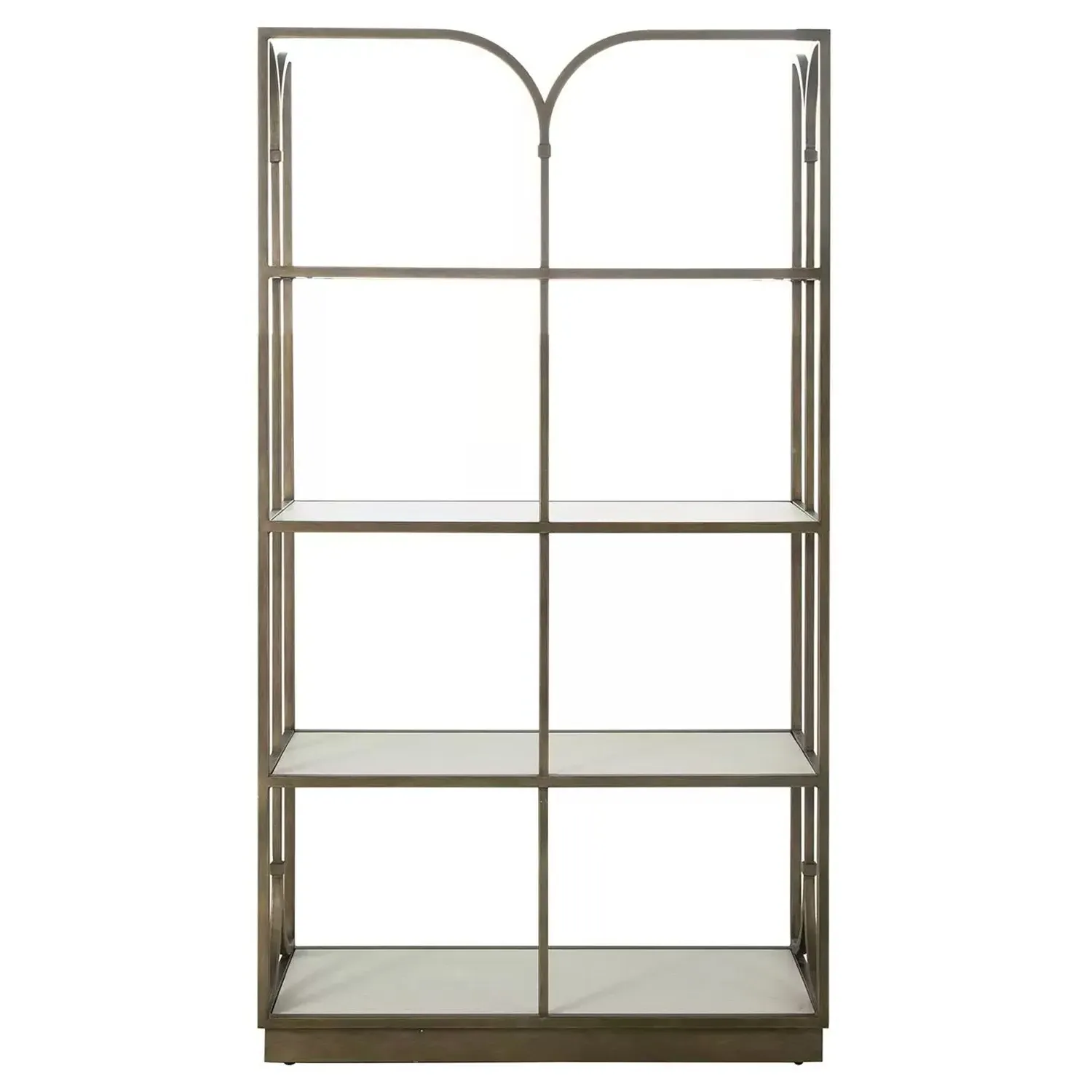 Belinda Bookcase - Brass