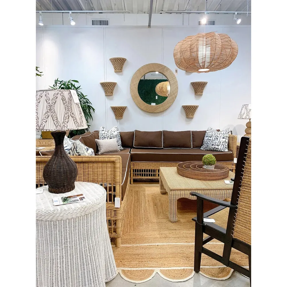 Belinda Large Rug - Brown, Jute