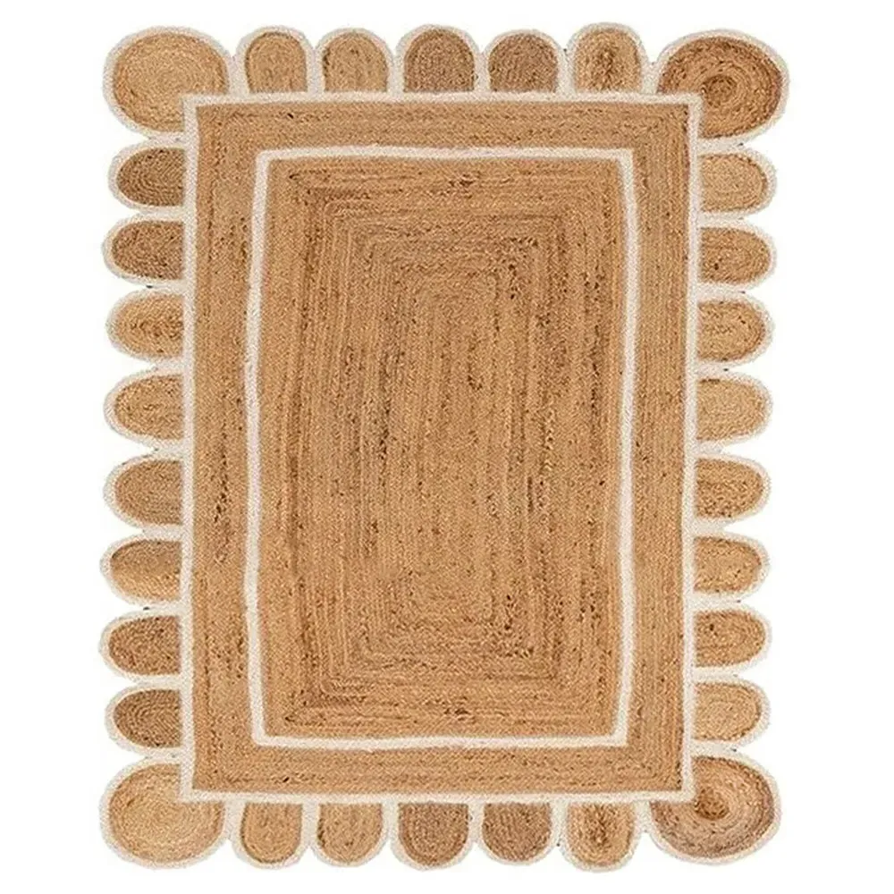 Belinda Medium Rug - Brown, Jute