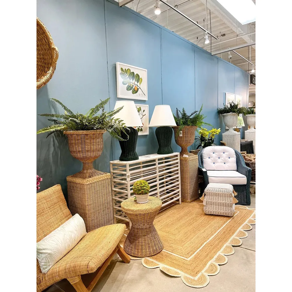 Belinda Small Rug - Brown, Jute