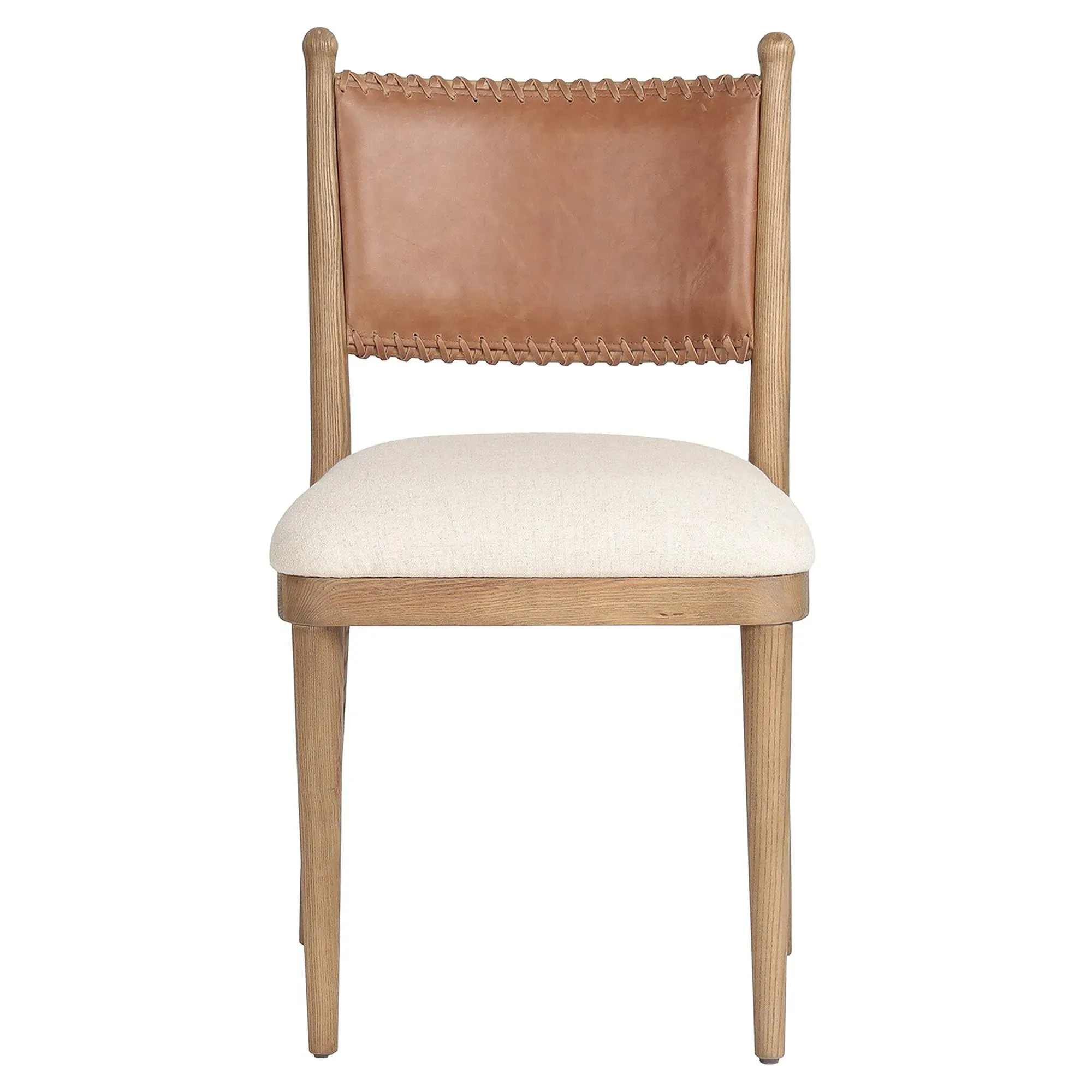 Bella Dining Chair - Chestnut, Leather image