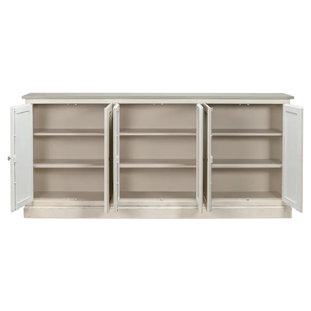 Bella French Country Sideboard - Grey, Wood