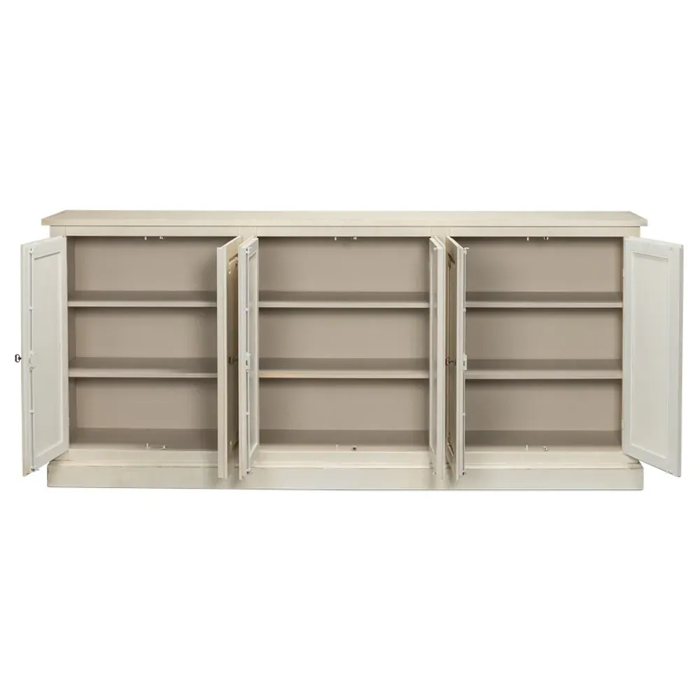 Bella French Country Sideboard - White, Wood