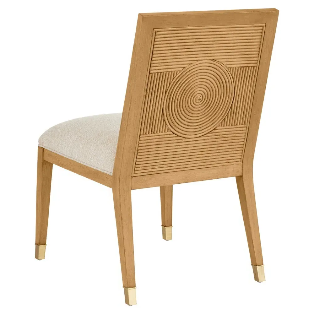 Bella Rattan Dining Chair - Beige, Natural