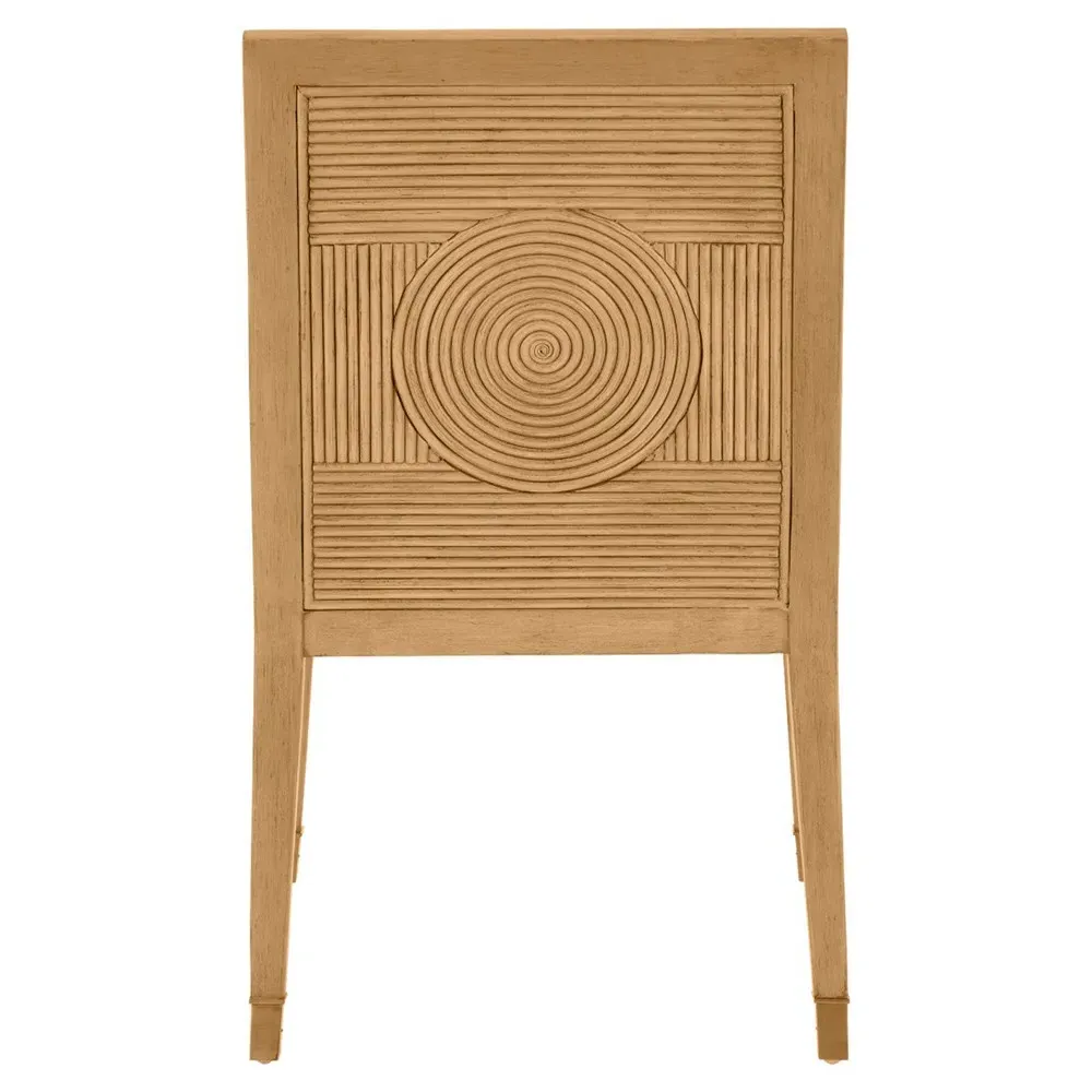 Bella Rattan Dining Chair - Beige, Natural