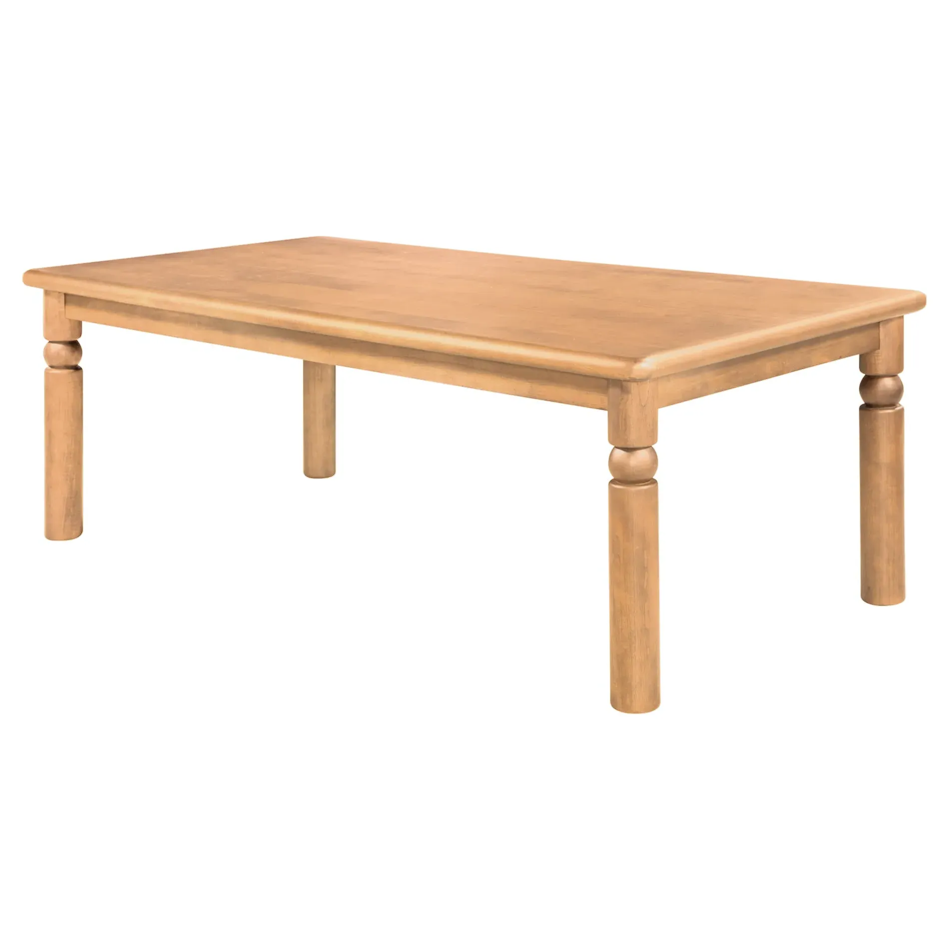 Bella Rectangular Dining Table - Brown, Mindi Wood image