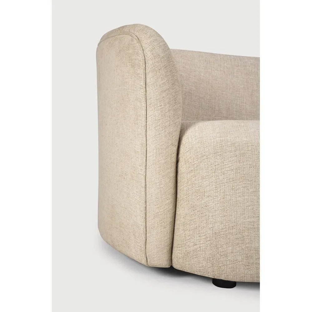 Bella Upholstered Sofa - Oatmeal