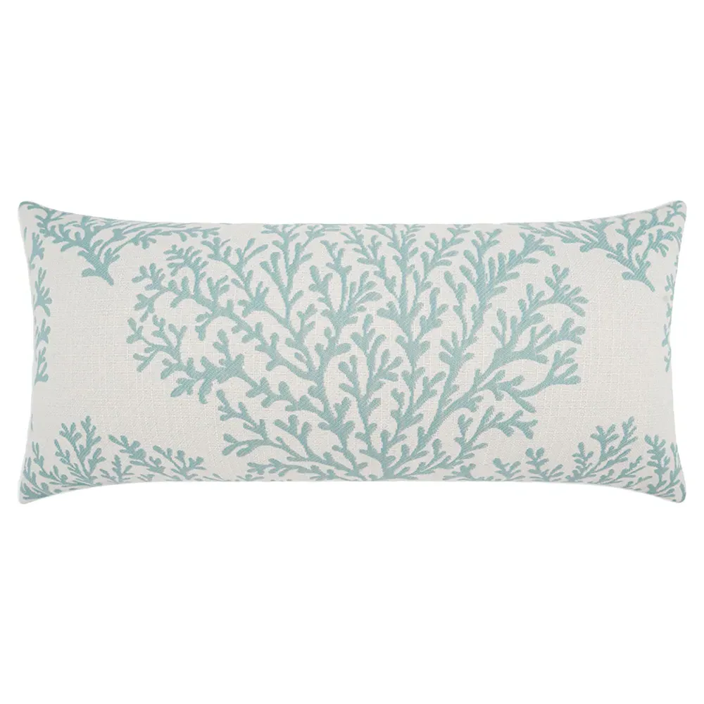 Bellamy Lumbar Pillow - Light Blue, Polyester