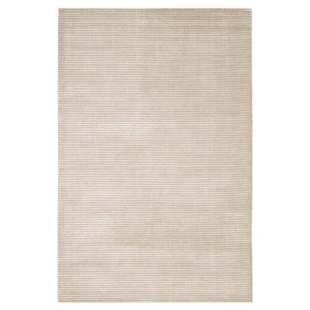 Belle 5'x8' Wool Rug - Light Grey
