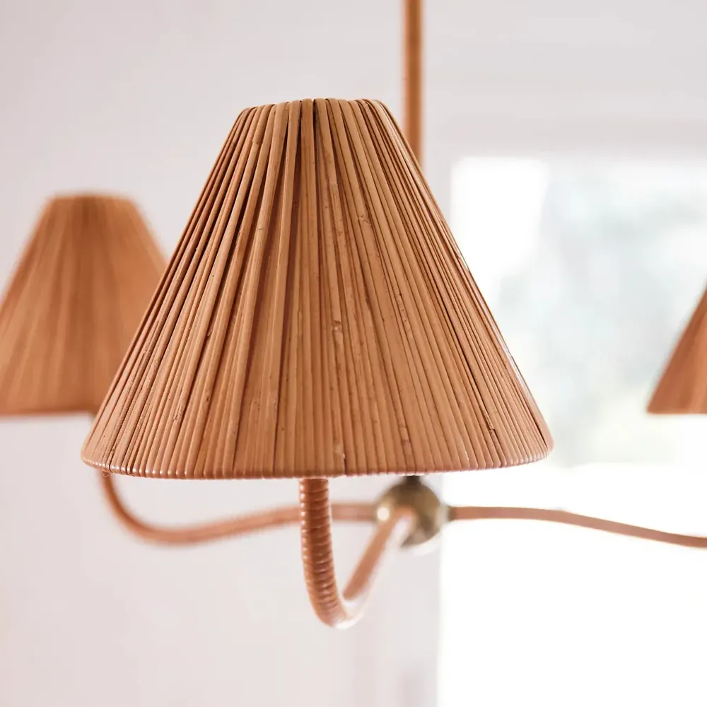 Belle Chandelier - Natural, Rattan