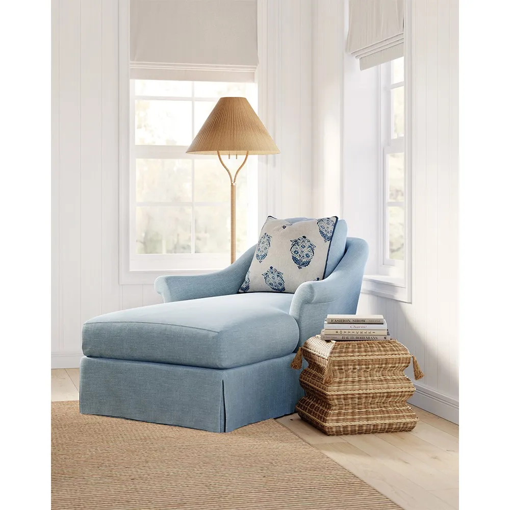 Belle Floor Lamp - Natural, Rattan