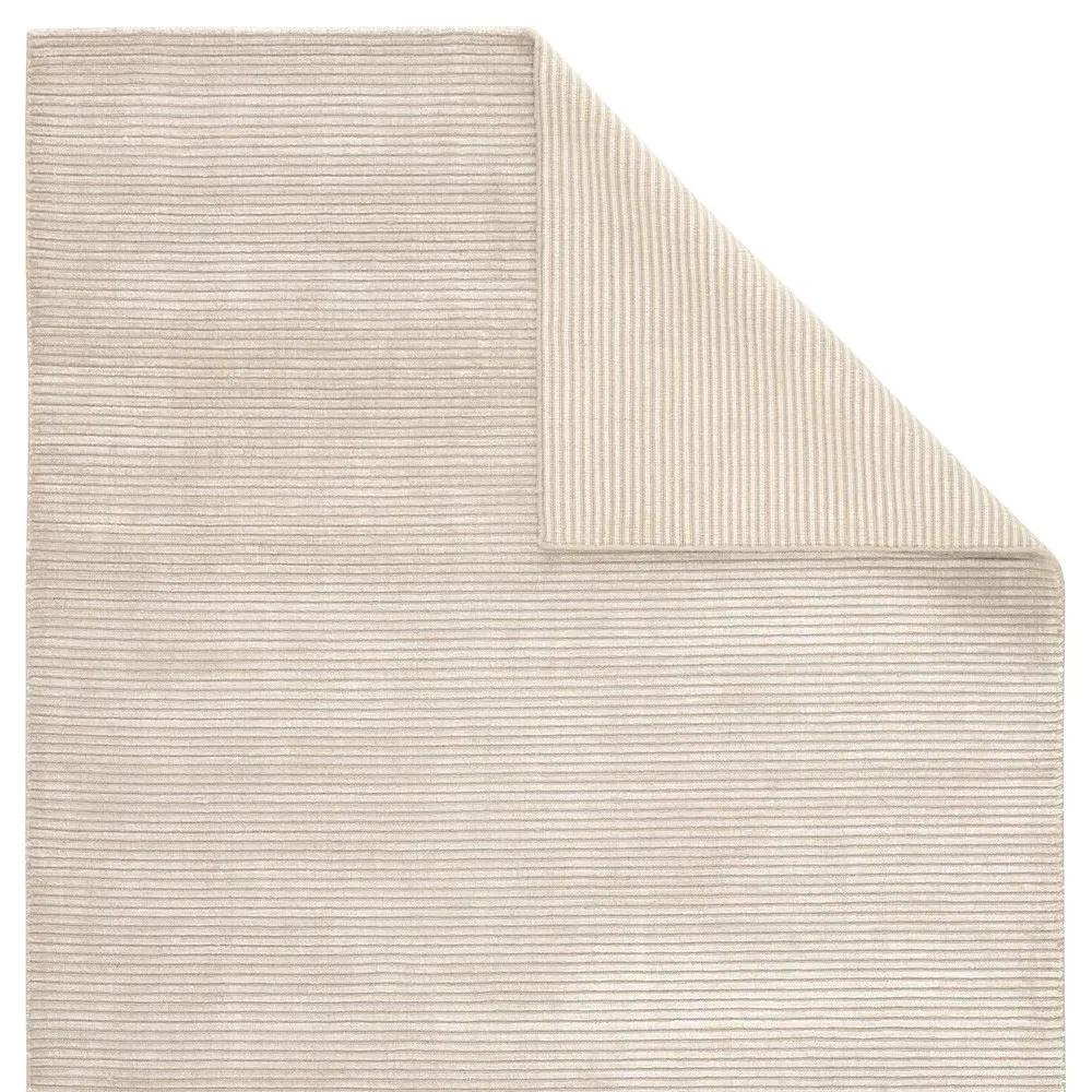 Belle Sample Wool Rug - Light Grey