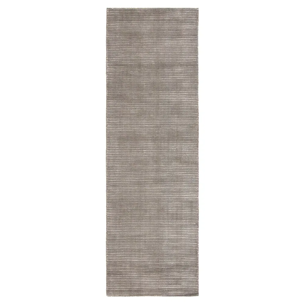 Belle Solid Rug - Ash Grey, Wool