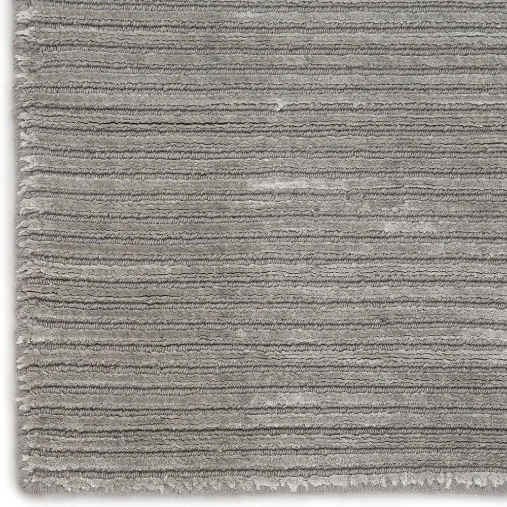 Belle Solid Rug - Glacier Grey, Wool