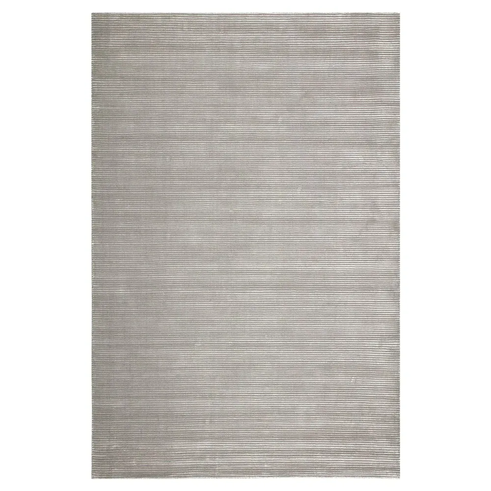 Belle Solid Rug - Glacier Grey, Wool