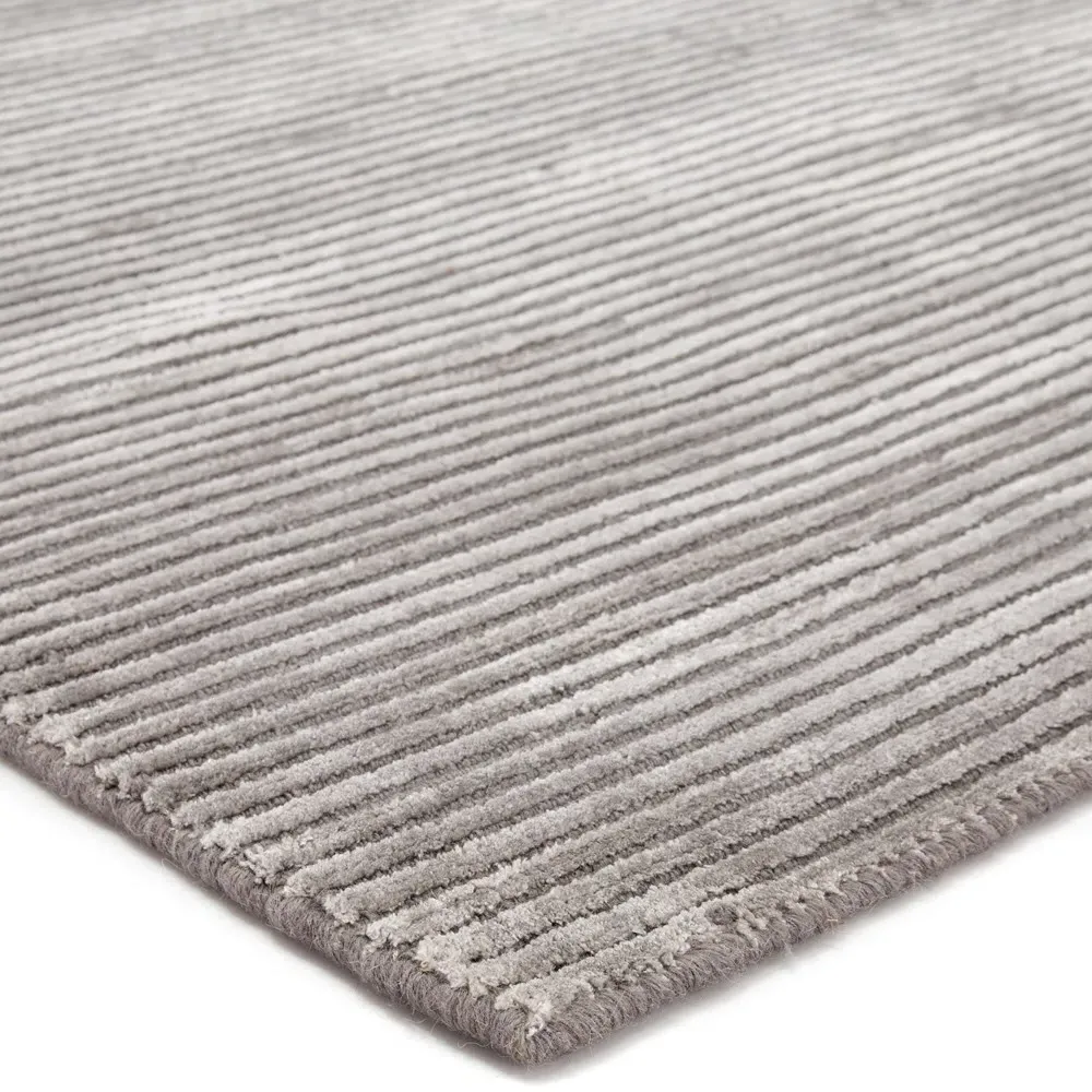 Belle Solid Rug Sample - Glacier Grey, Wool