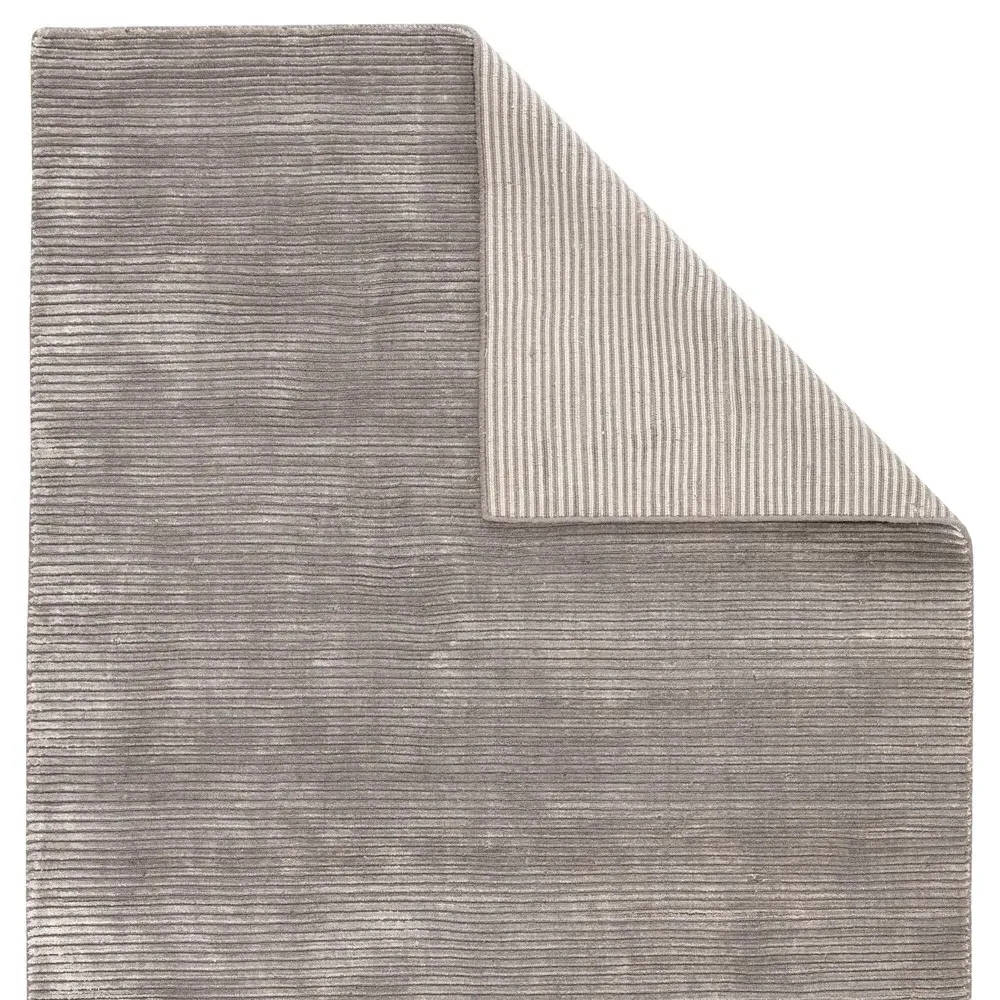 Belle Solid Rug Sample - Glacier Grey, Wool