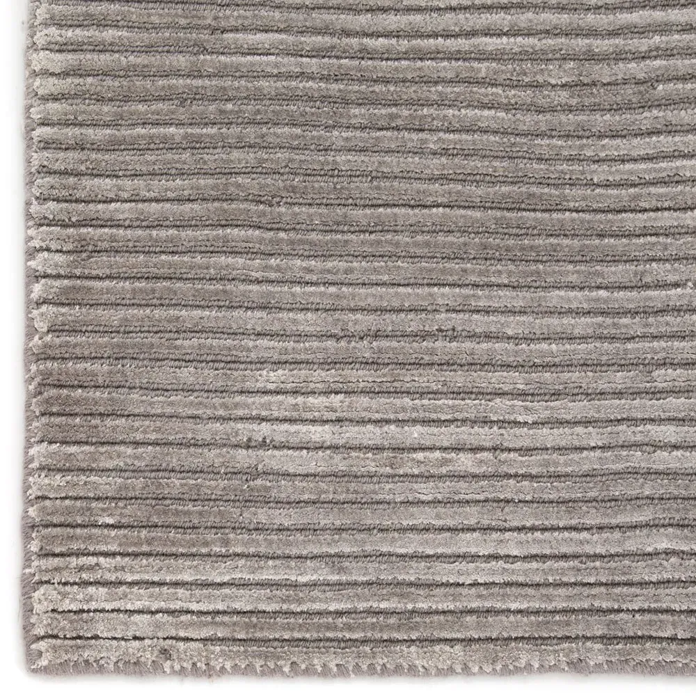 Belle Solid Rug Sample - Glacier Grey, Wool