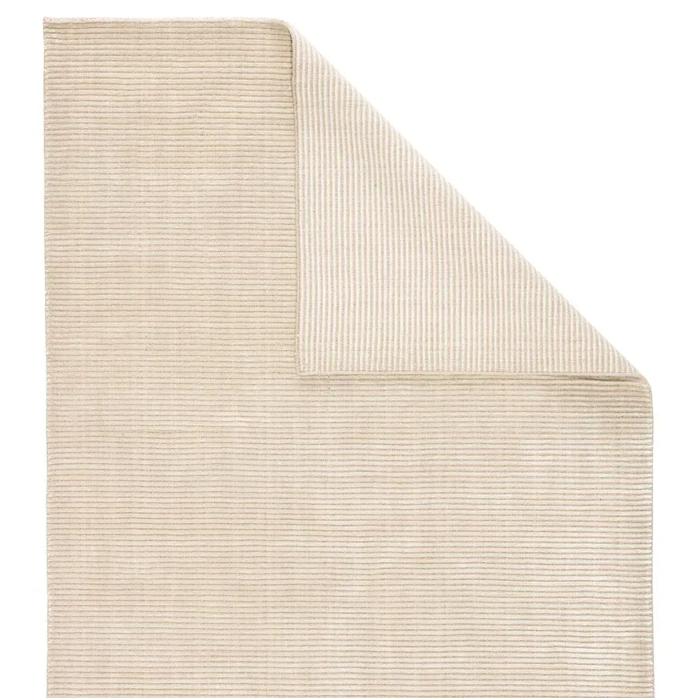 Belle Wool Rug Sample - White