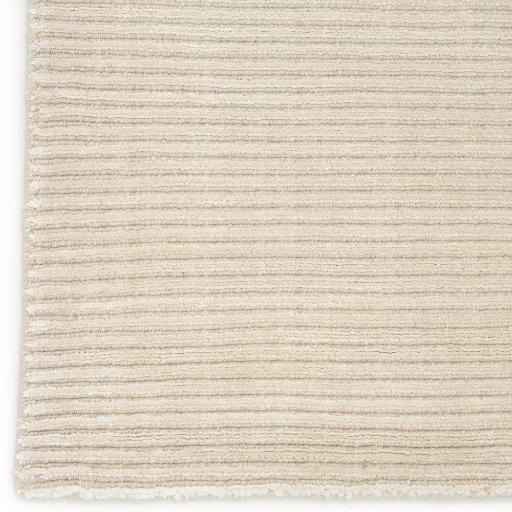 Belle Wool Rug Sample - White