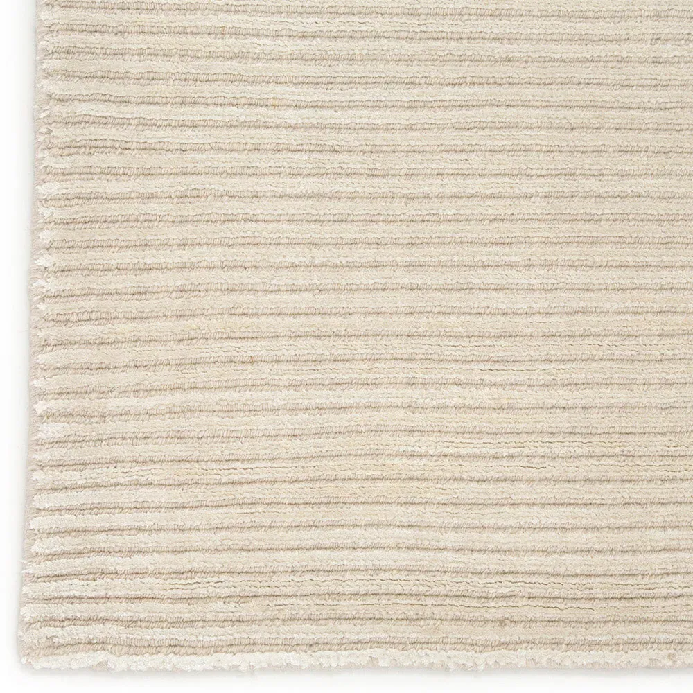 Belle Wool Rug - White