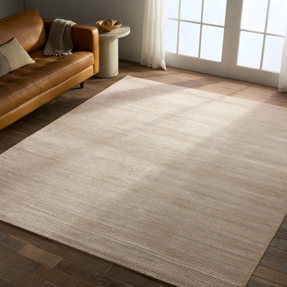 Belle Wool Rug - White