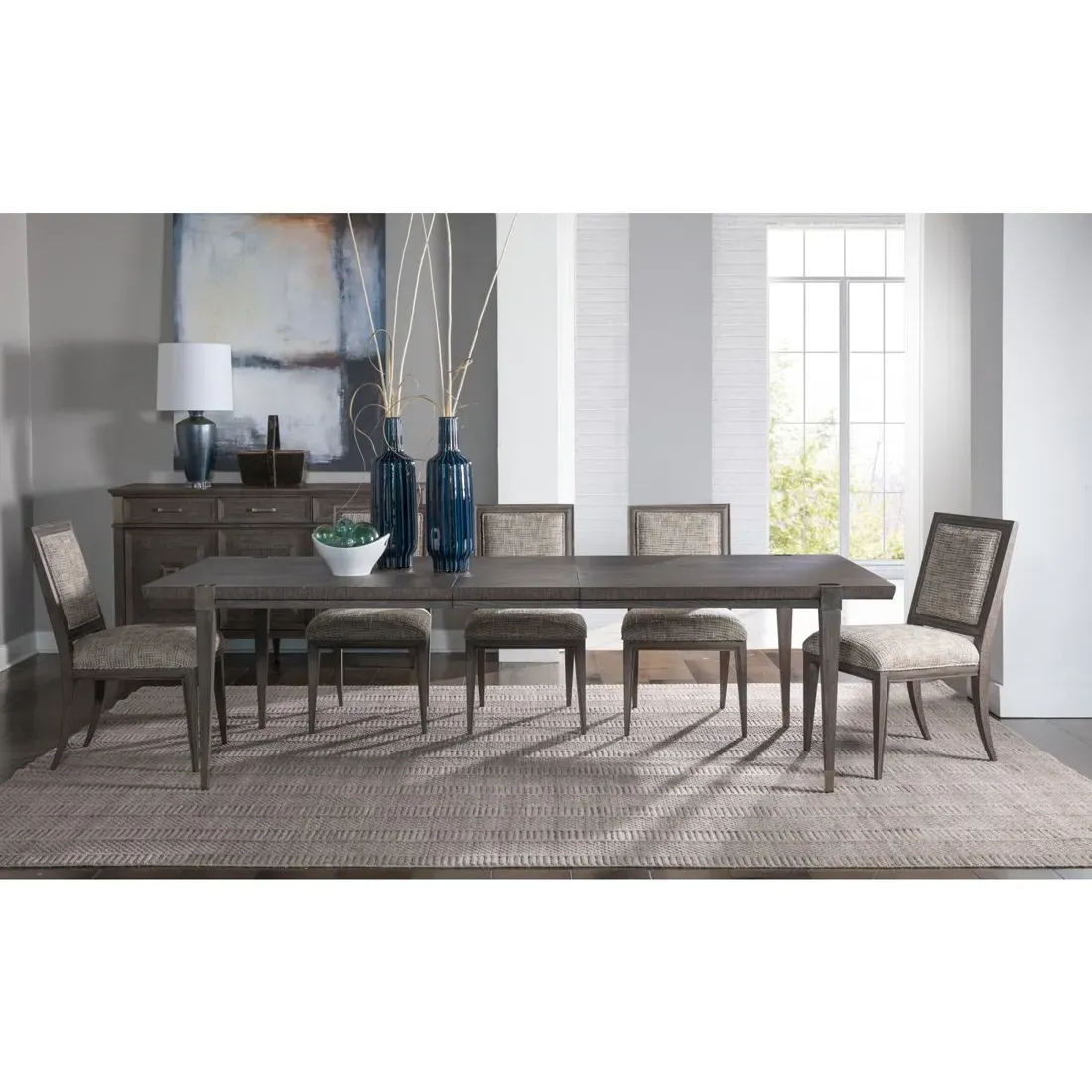 Belvedere Extendable Dining Table - Brown, Oak