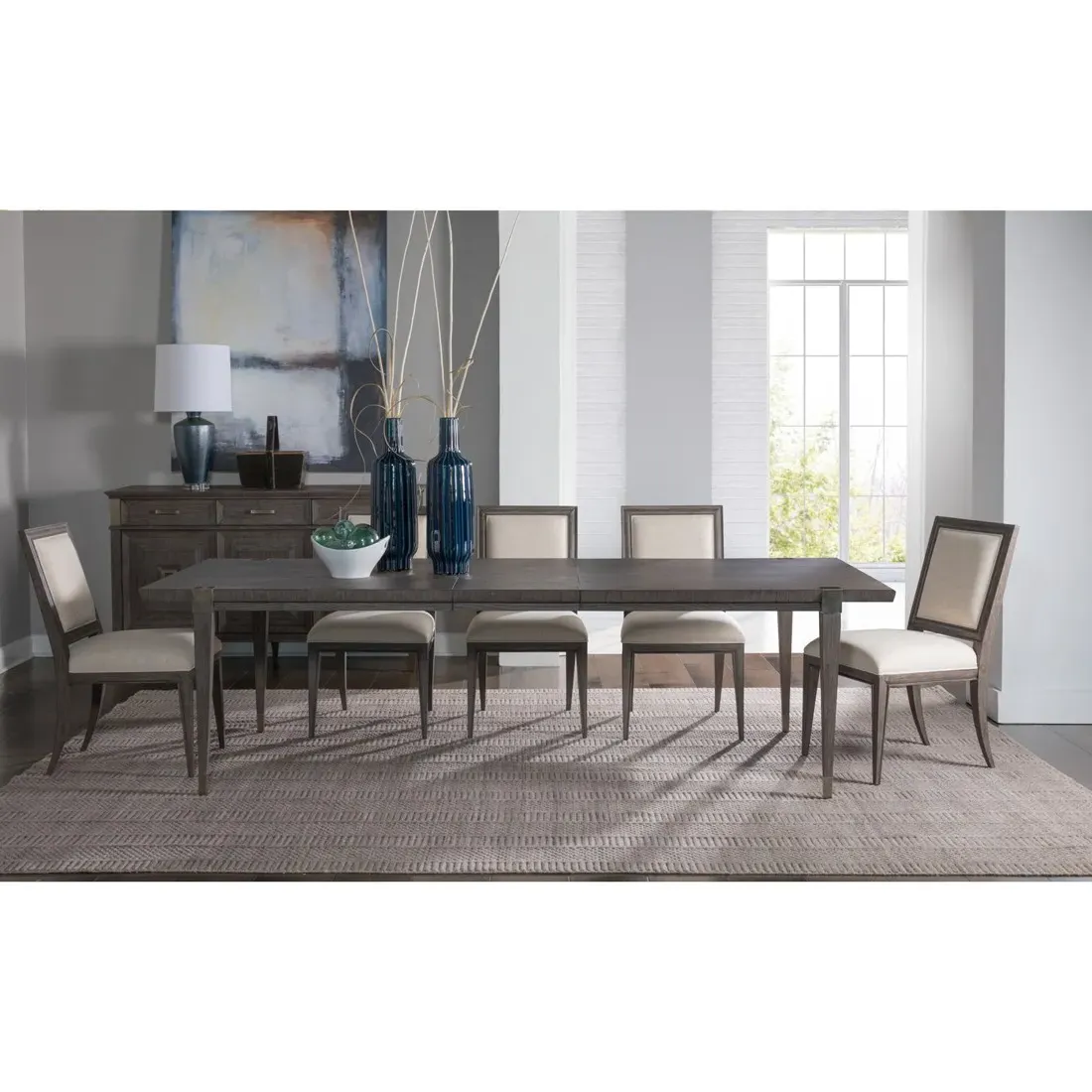 Belvedere Extendable Dining Table - Brown, Oak