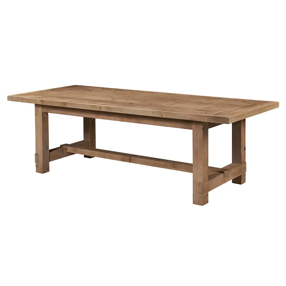 Ben Rectangular Extendable Dining Table - Brown, Pine image