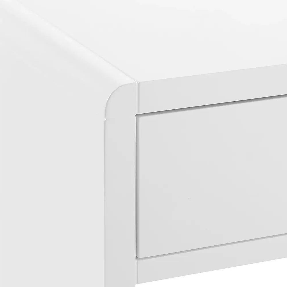 Benjamin Coastal Beach Nightstand - White