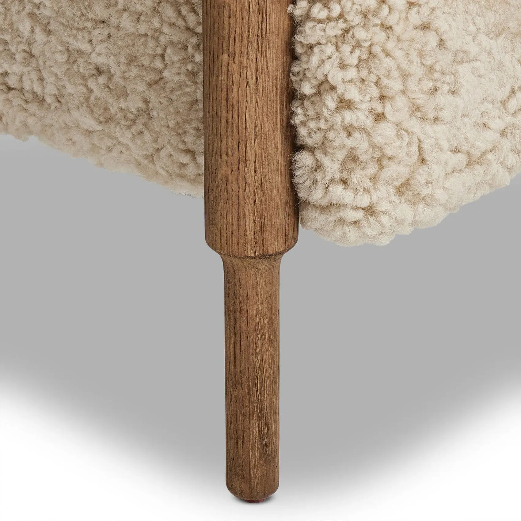 Bennett Armchair - Beige, Shearling