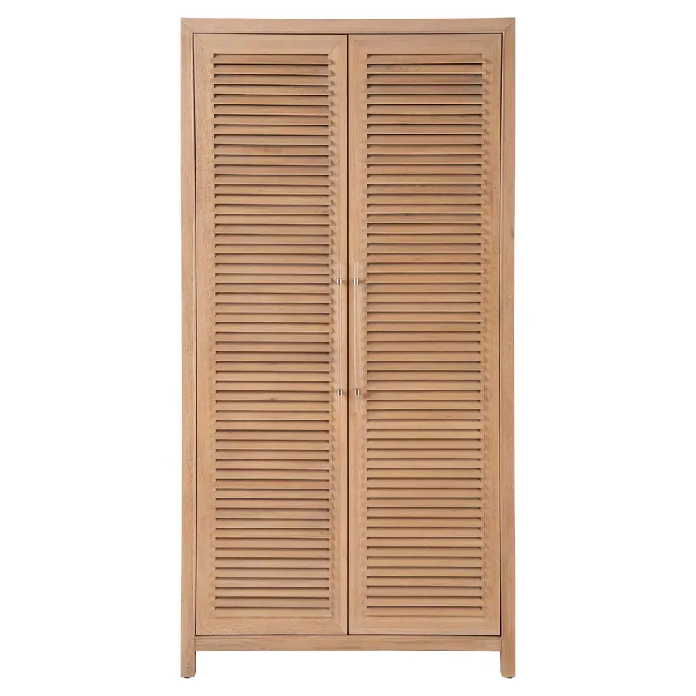 Bennett Armoire - Brown, Oak