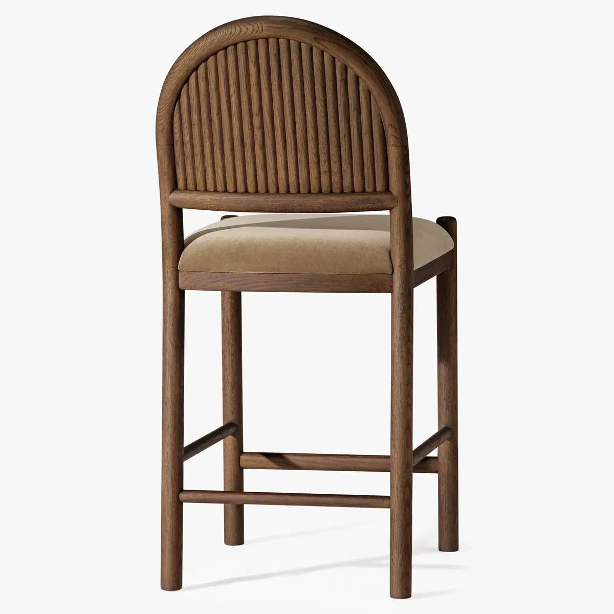 Bennett Counter Stool - Brown, Dark Oak