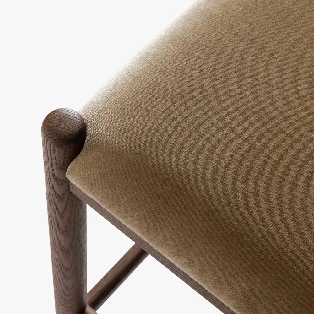 Bennett Counter Stool - Brown, Dark Oak