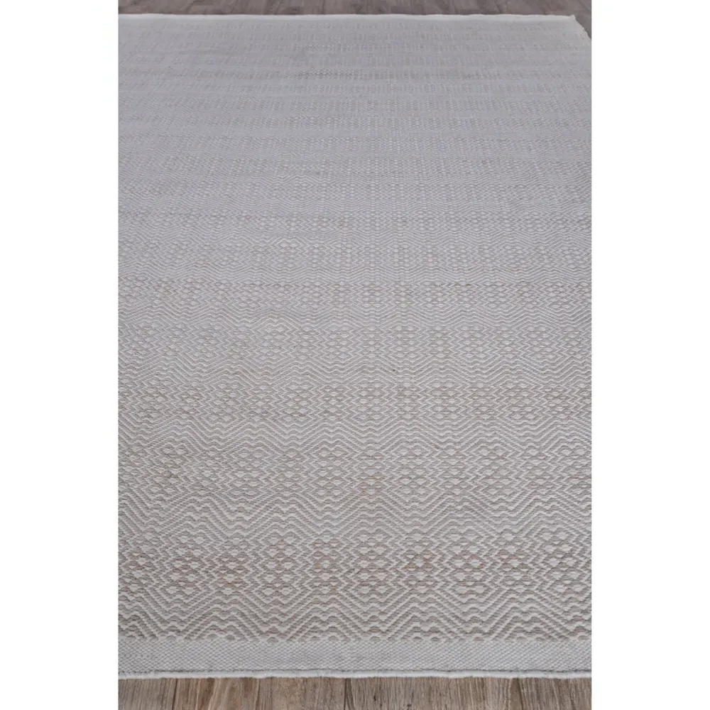 Bennett Diamond Patterned Indoor Outdoor Rug - Beige, PET