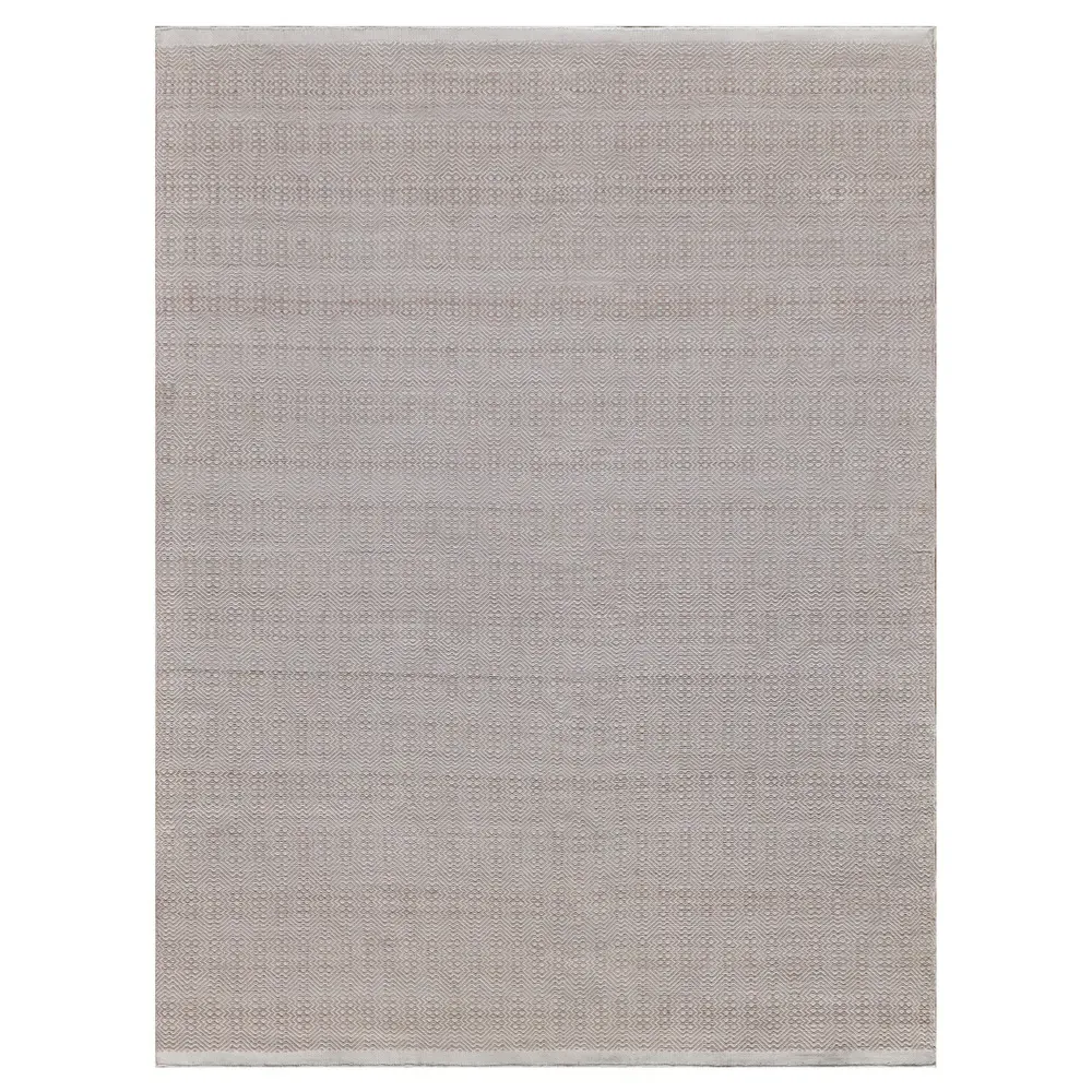Bennett Diamond Patterned Indoor Outdoor Rug - Beige, PET image