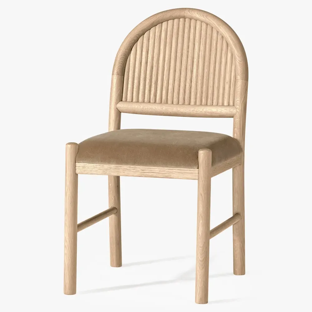 Bennett Dining Chair Set of 2 - Brown, Light Oak