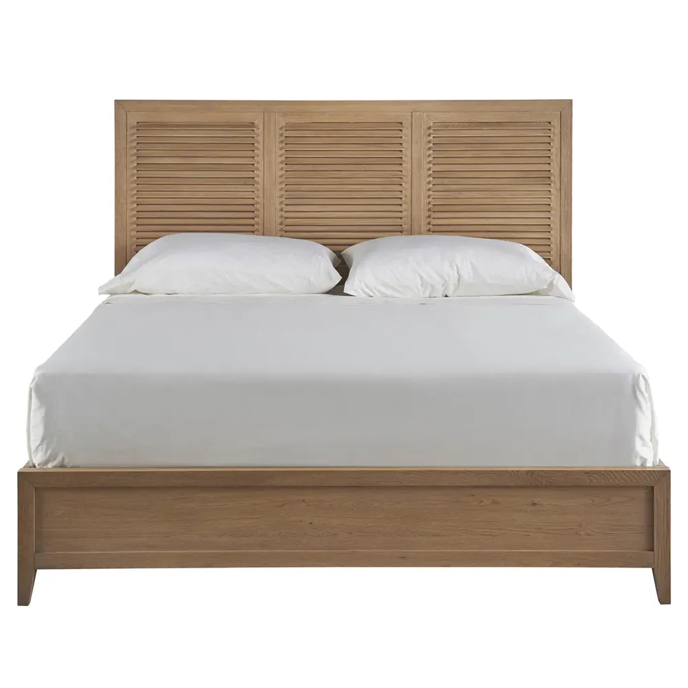 Bennett Queen Size Bed Frame - Brown, Oak