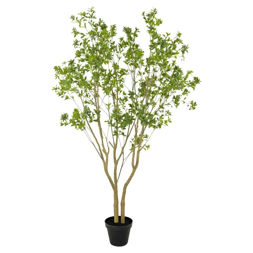 Bernice 9.5' Faux Pieres Potted Tree - Green