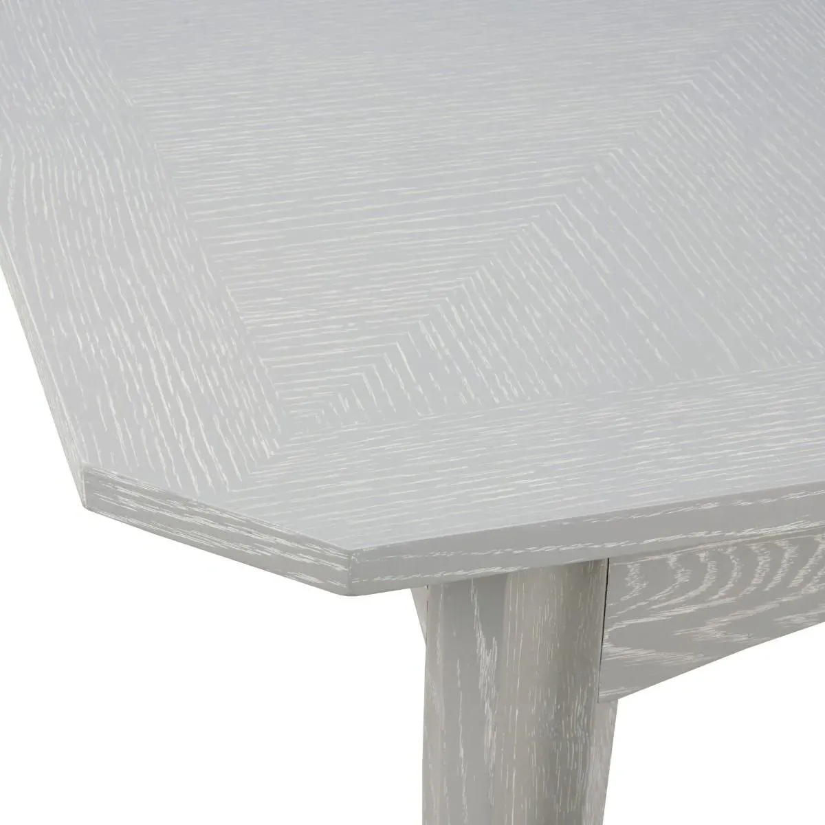 Bertram Extendable Dining Table - Grey, Oak