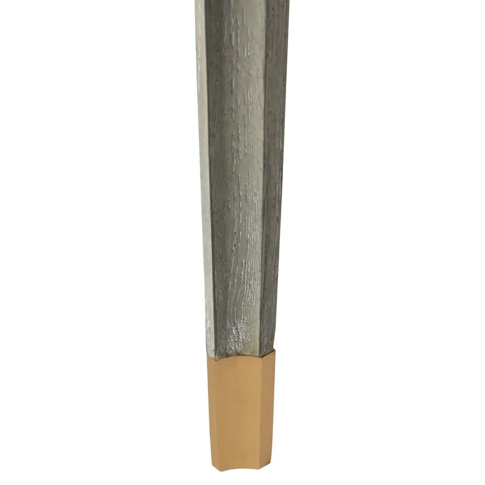 Bertram Game Table with Storage - Grey, Oak