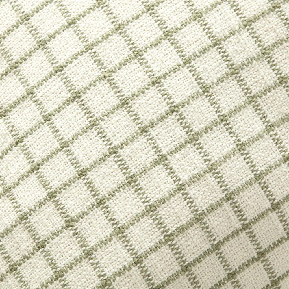 Beryn Lumbar Decorative Pillow - Cream, Cotton