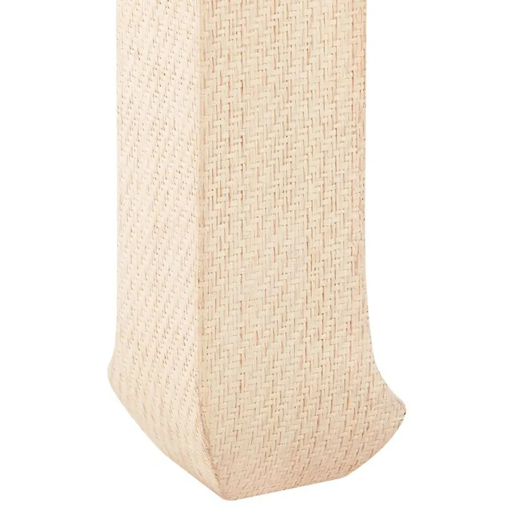 Bethany Rectangular Coffee Table - Natural Twill, Grasscloth