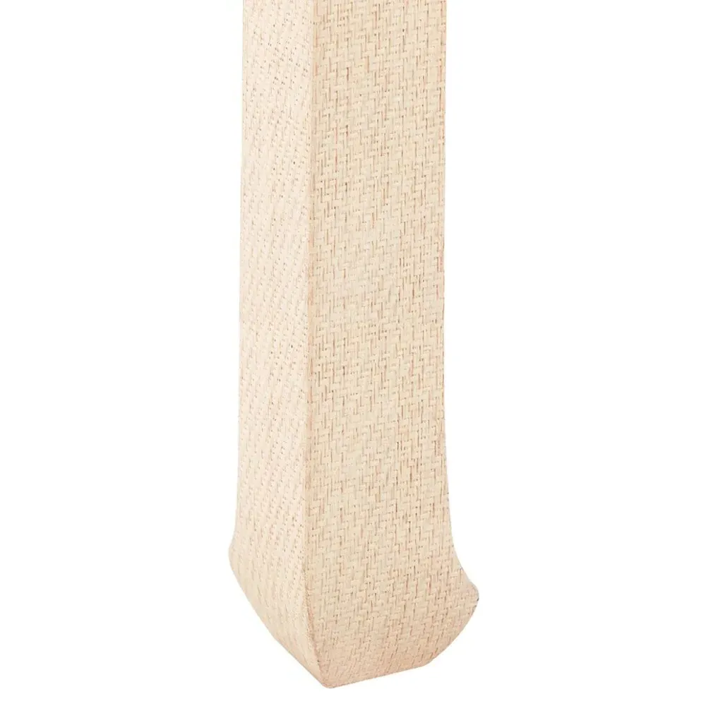 Bethany Square Game Table - Natural, Grasscloth