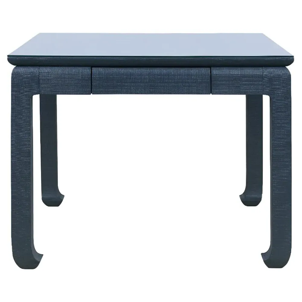 Bethany Square Game Table - Storm Blue, Linen image