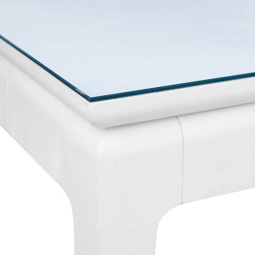 Bethany Square Game Table - Vanilla, Linen