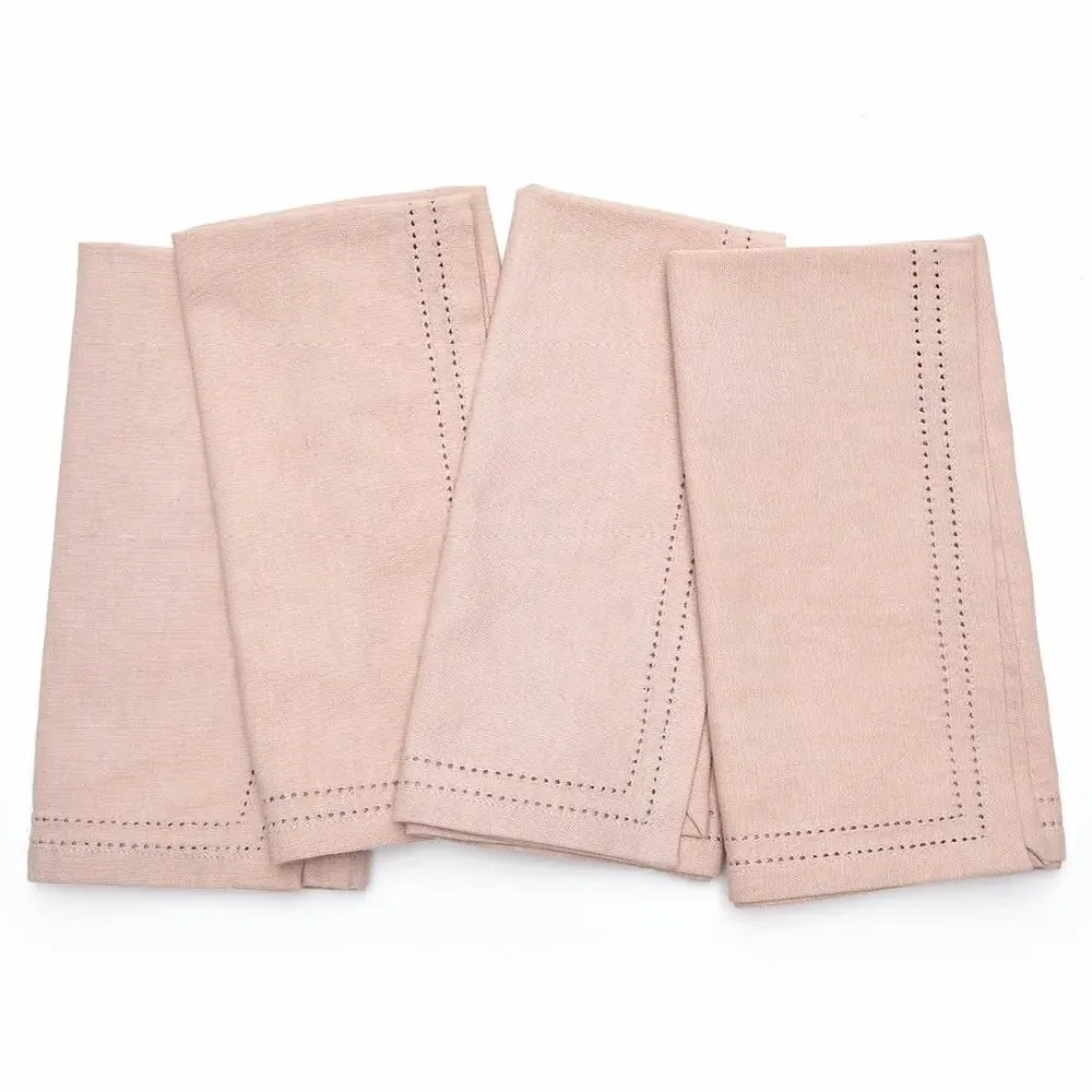 Betty Cotton Napkin Set of 4 - Dusty Rose