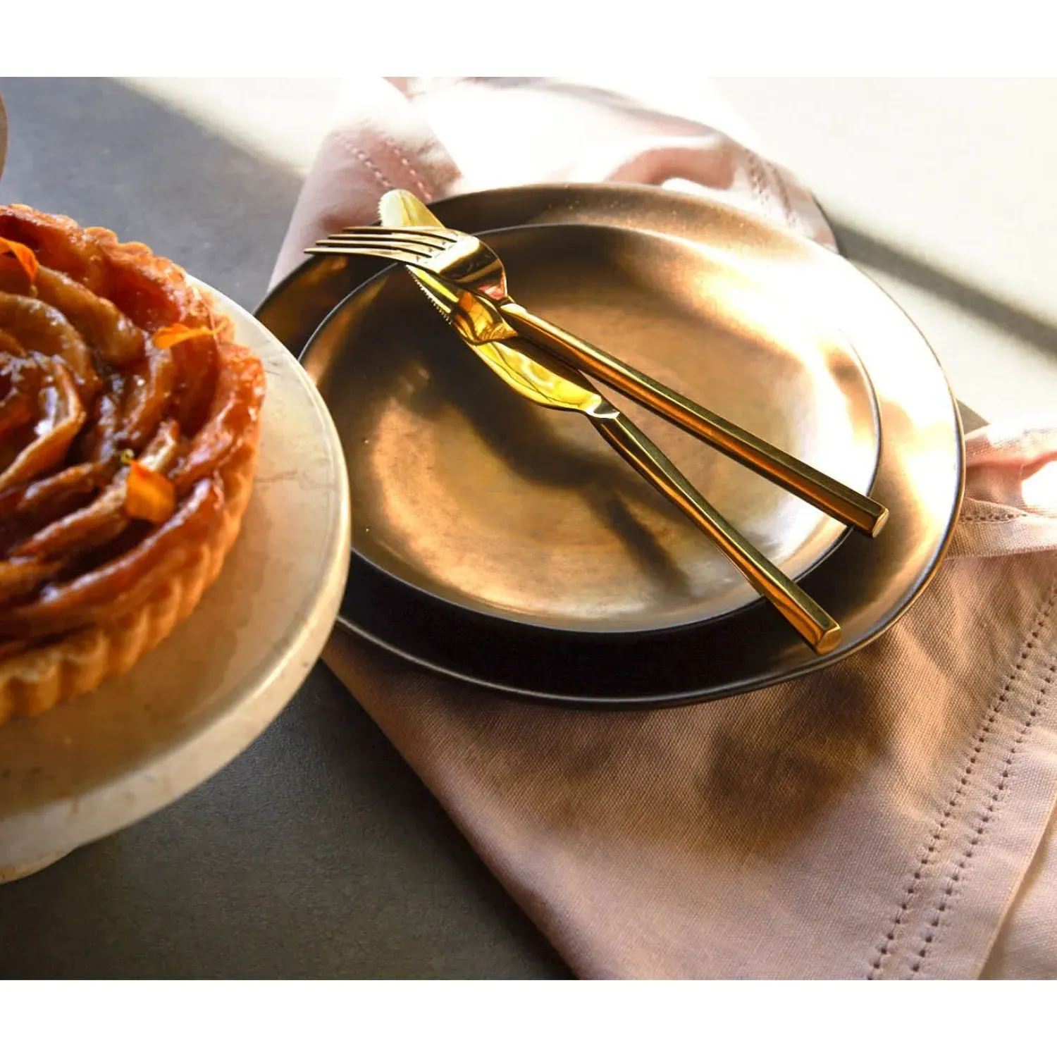 Betty Cotton Napkin Set of 4 - Dusty Rose