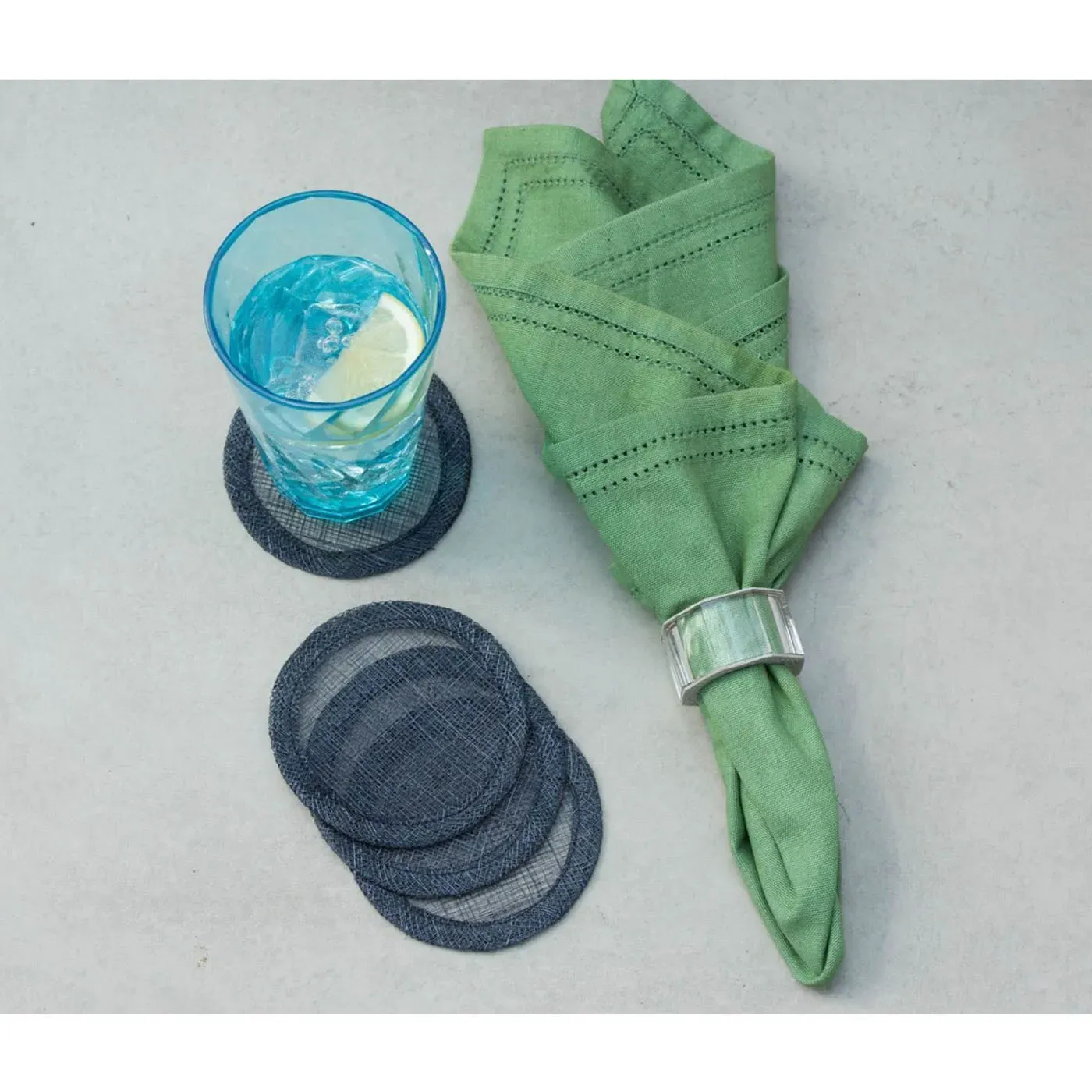 Betty Cotton Napkin Set of 4 - Ivy Green