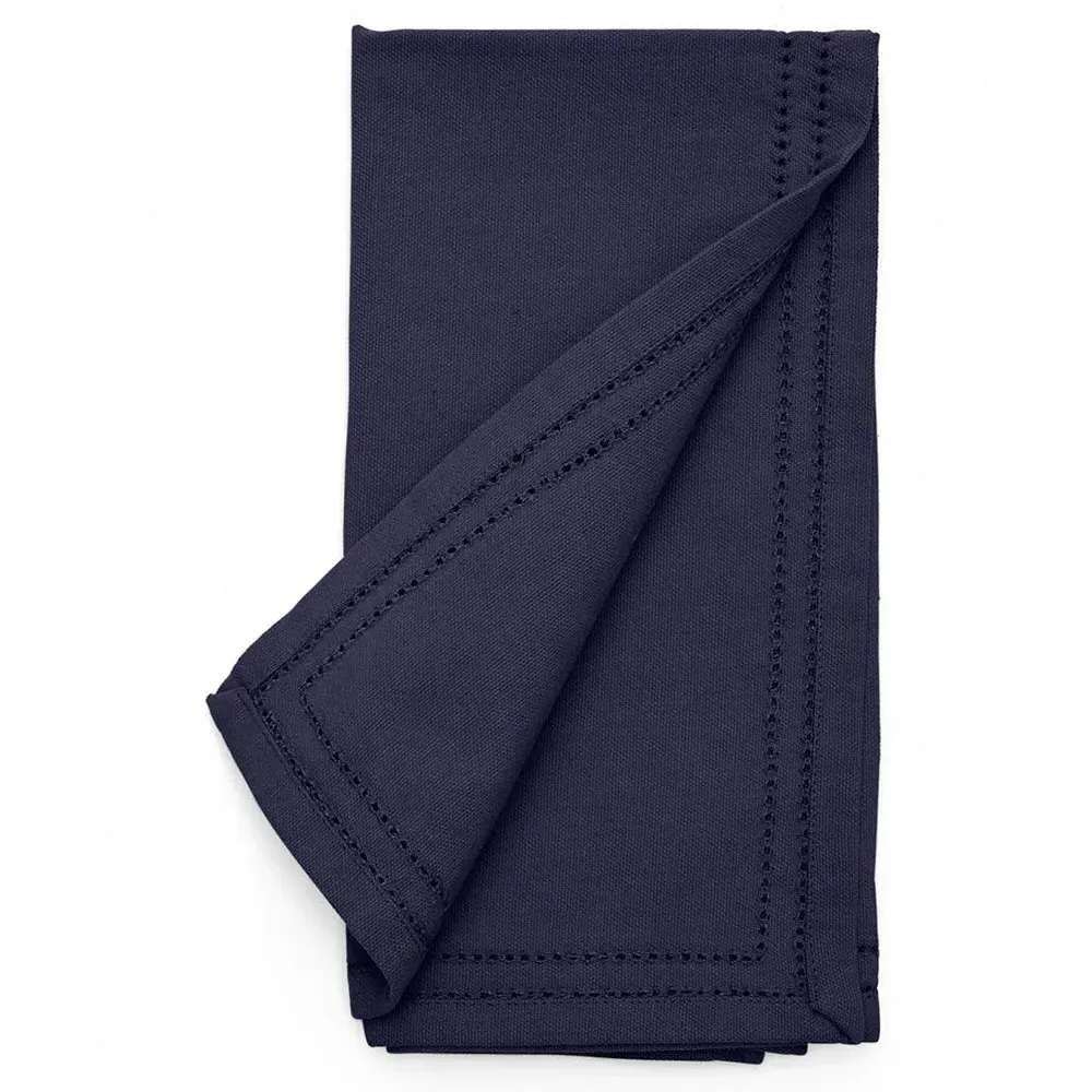 Betty Cotton Napkin Set of 4 - Navy